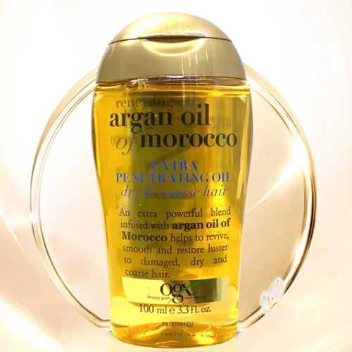 美国 OGX摩洛哥坚果护发精油加强版 黄金天使精油强效款100ml