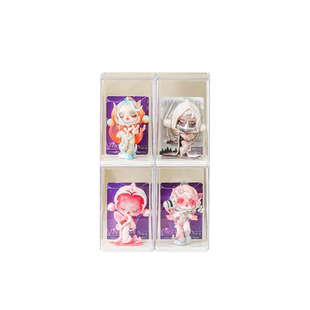 盲盒收纳展示架单个透明亚克力泡泡手办展示盒加大玛特防尘收纳盒