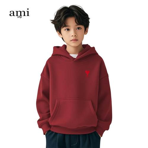 AMI官方儿童连帽卫衣亲子装