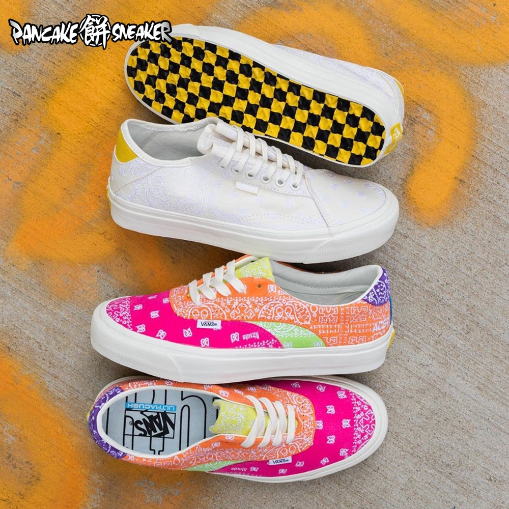 Vans Rhude Acer Ni SP 腰果花彩色白色男女鞋休闲鞋 