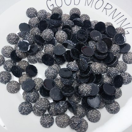 D65约1.9CM树脂花心贴片半斤约153个diy手工材料配件满30包邮