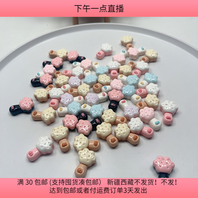 P21约2.5CM定制款树脂猫爪贴片 48-50个 diy手工配件满30包邮一楼