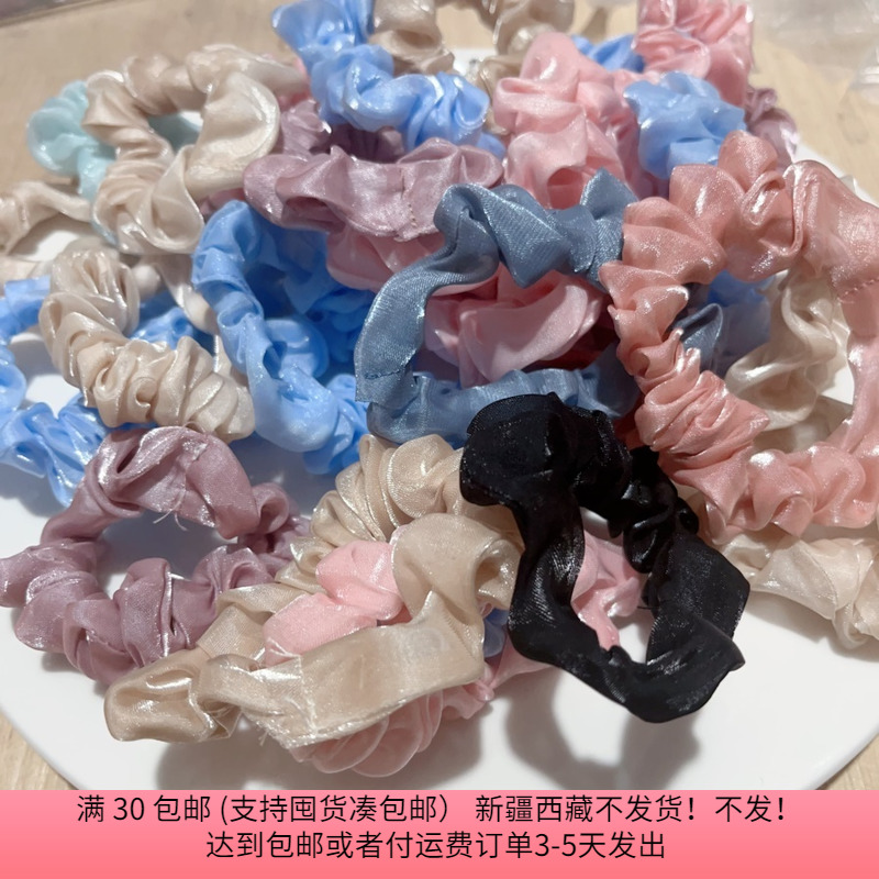 K09亮纱肠圈 30根 diy手工材料配件满30包邮
