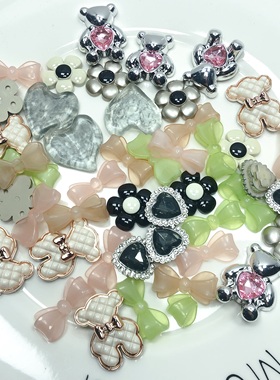 B35小香风贴片盘中100克约45个 diy手工材料配件满30包邮