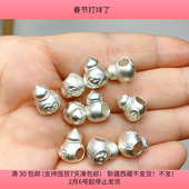 A69约1.2CM高保合金葫芦珠子 包邮 11个diy手工材料配件满30