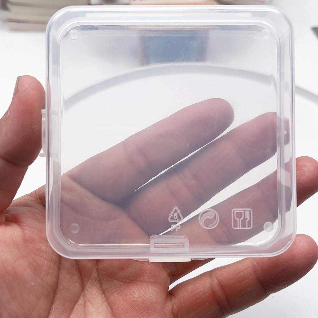 A052约2.6X9X9CM食品级收纳盒10个 diy手工材料配件满30包邮