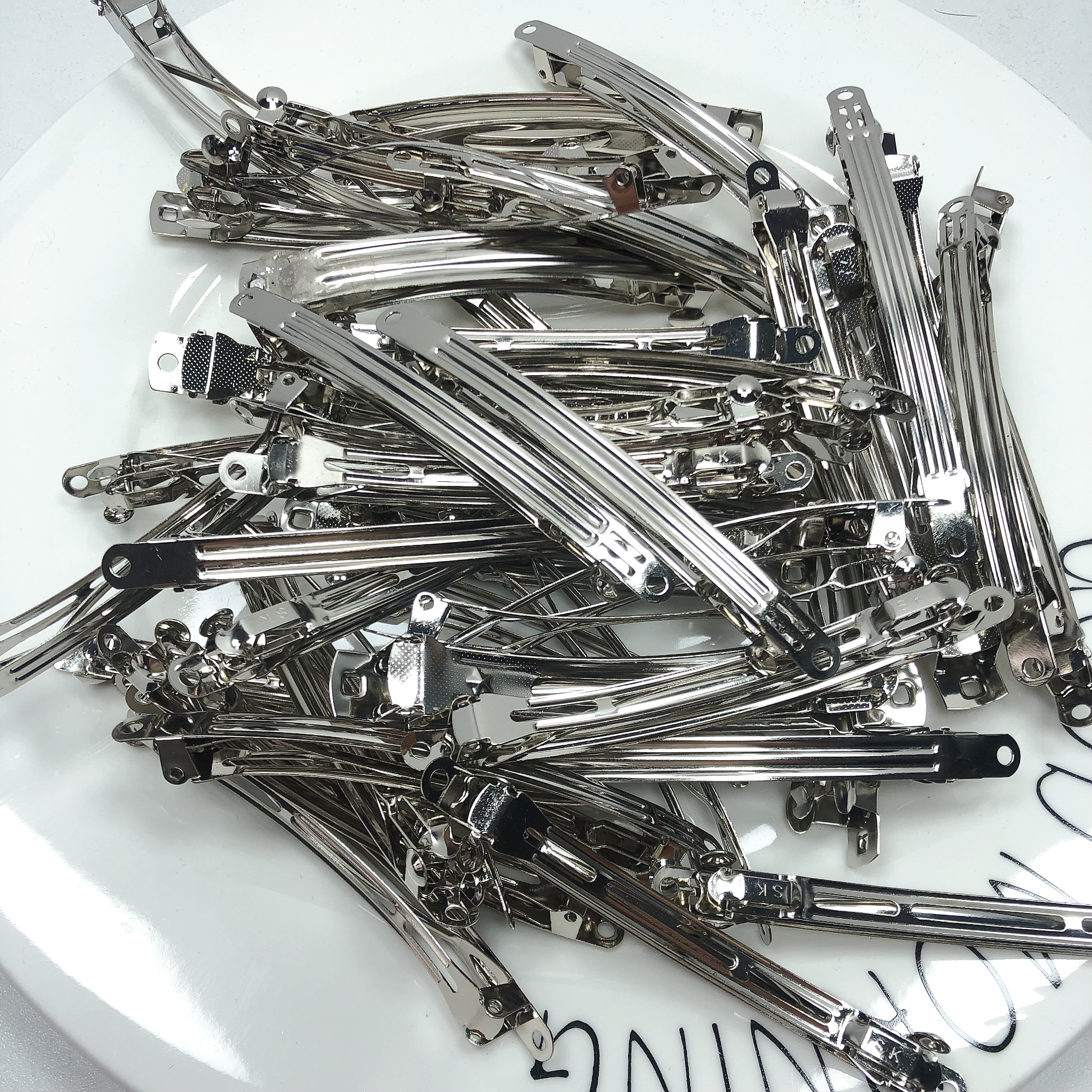 A28约10CM加厚弹簧夹半斤约45个 diy手工材料配件满30包邮