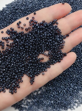 S42约0.2CM镀彩米珠半斤diy手工材料配件满30包邮