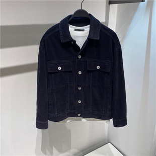 工装 男宽松翻领灯芯绒夹克阔版 休闲外套潮B2BCA3301 新款 2020秋季