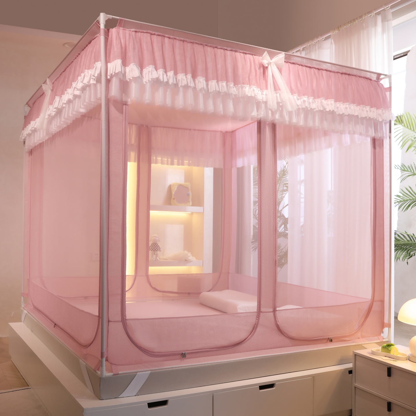 2025新款A类五开门全底防摔蚊帐