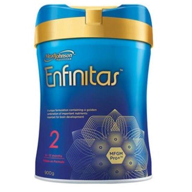 美赞臣原装进口 Enfinitas港版蓝臻2段900g28年期瘪罐