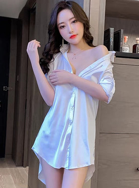 夜店性感女装连衣裙修身显瘦气质按摩技师低胸长裙夜场上班衣服