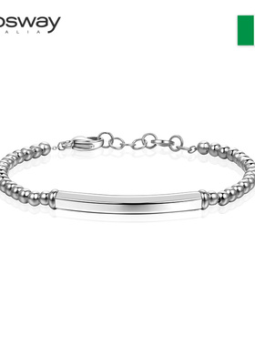 brosway欧美时尚MEMOS记忆系列简约男士潮个性钛钢手链男生日礼物