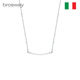 brosway意大利设计TJMINI系列轻奢简约潮钛钢吊坠个性 项链女礼物