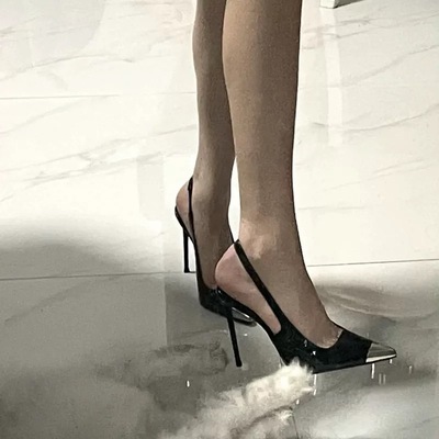 其他单鞋韩版铁头后空