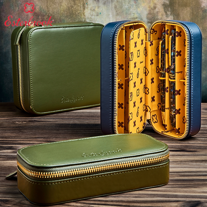 Esterbrook Leather Pen Case Imported from the United States, Storage Box