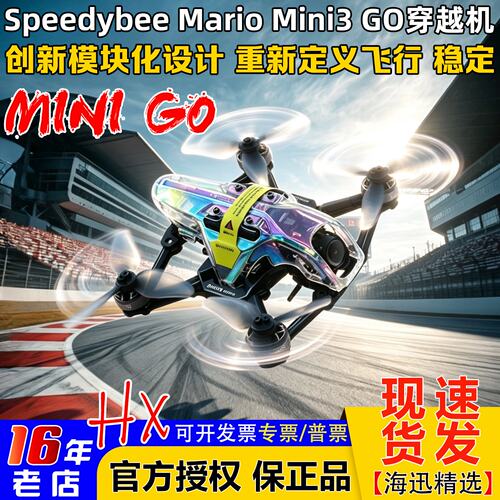 SpeedybeeMariomini3GO穿越机