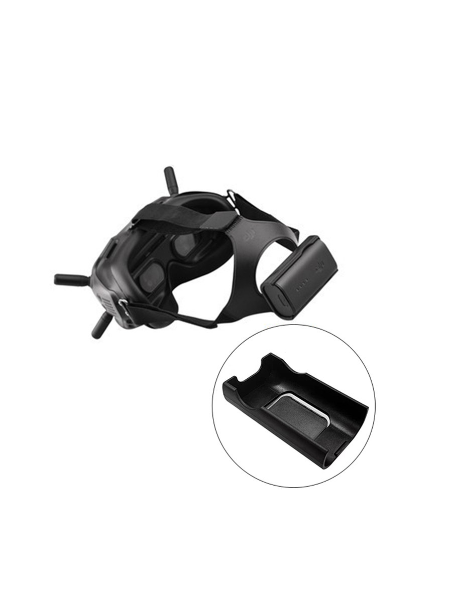 DJI DJI V2 안경 액세서리 FPV 여행기 DJI 충전 케이블 원래 배터리 고정 백 플레이트 백 클립 후크