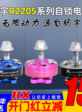 SUNNYSKY朗宇E-R2205三代无刷FPV穿越机电机马达四轴 KV2300/2500
