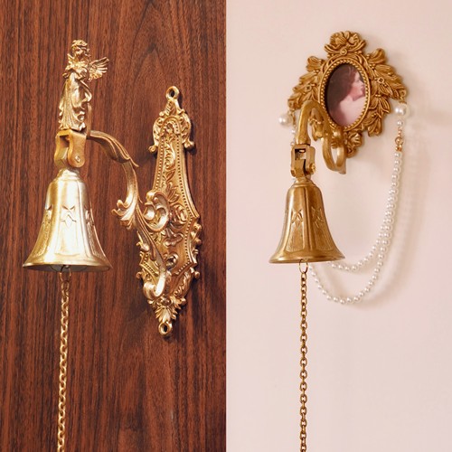 黄铜铃铛挂件装饰画玄关