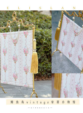 鳗鱼岛原创黄铜装饰摆件法式