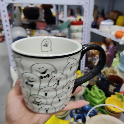 非偏远地区凑满19包邮部分瑕/阿飘带底标大杯子