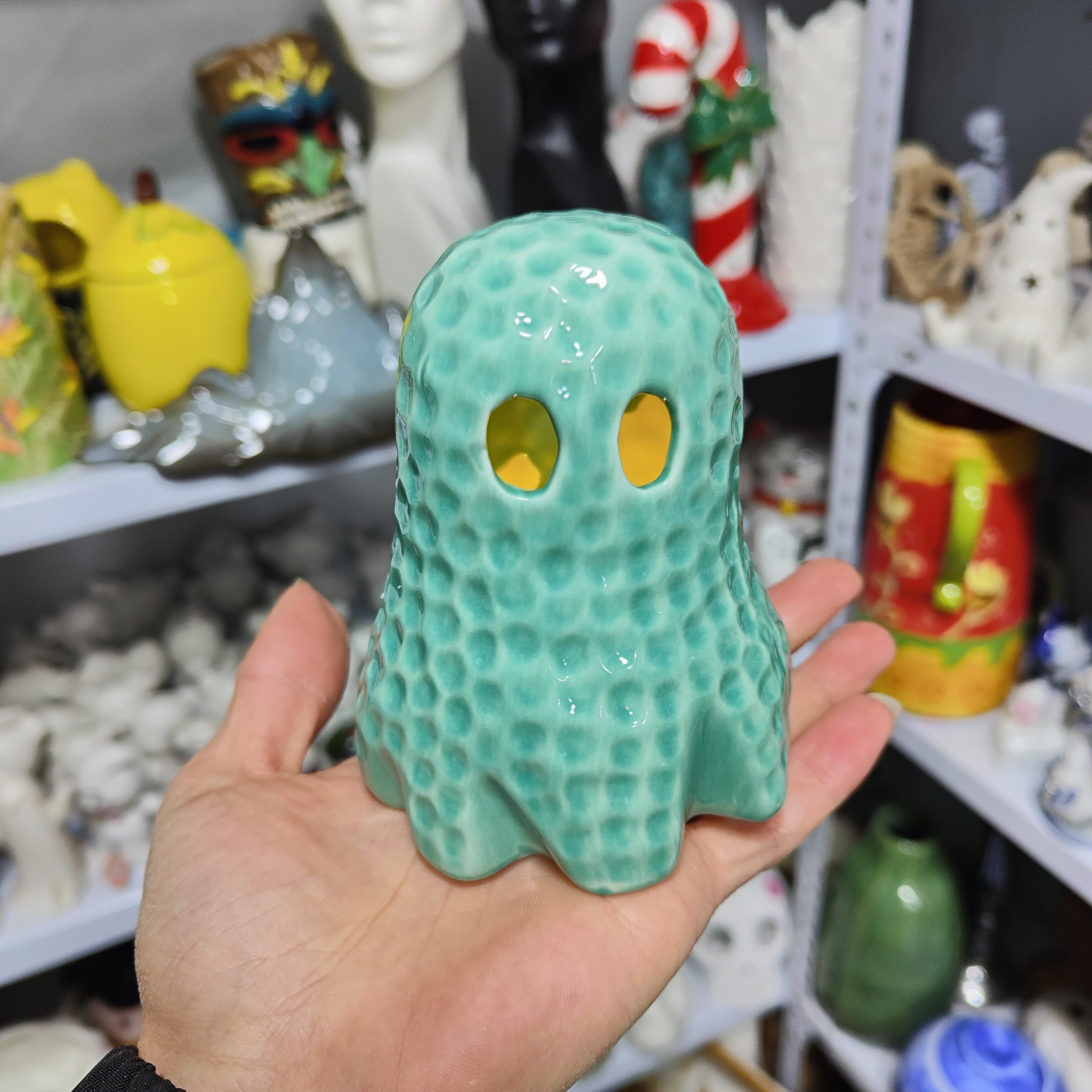 非偏远地区凑满19包邮部分瑕/阿飘夜灯摆件