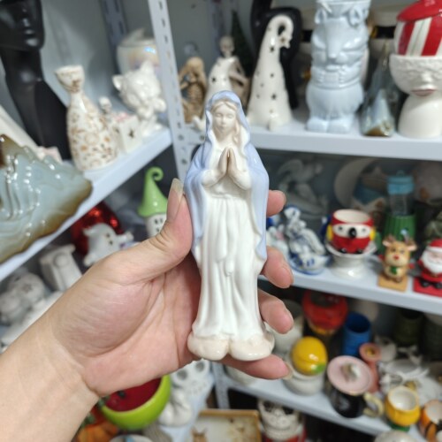 非偏远地区凑满19包邮部分瑕/陶瓷人物摆件约高13.5