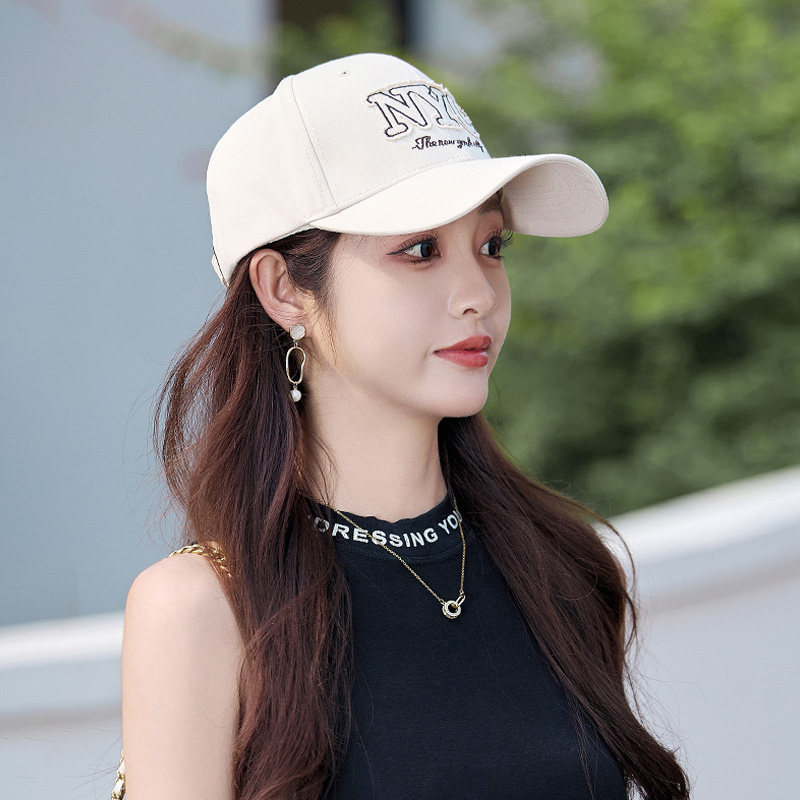 潮款帽子女鸭舌帽夏季韩版百搭学生街头时尚棒球帽男士春秋太阳帽