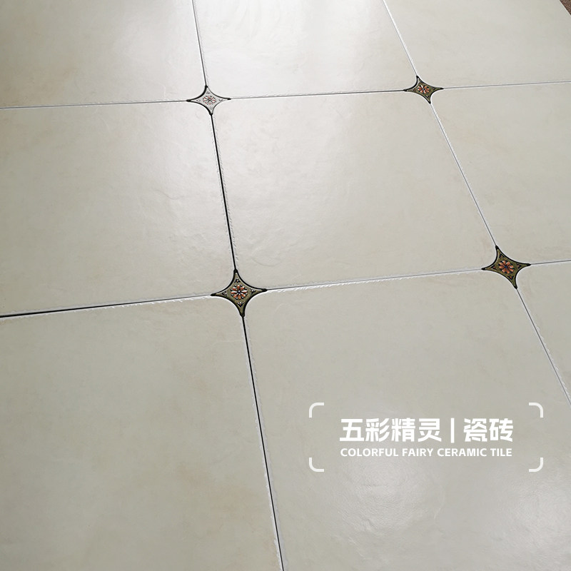 五彩精灵美式复古客厅仿古砖600