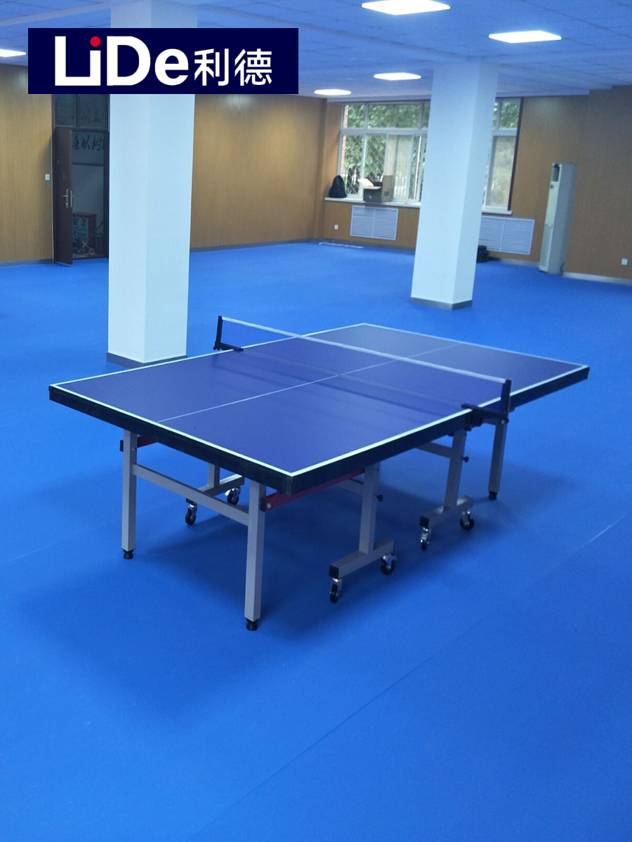 Leader table tennis floor rubber mat indoor non-slip badminton court special pvc plastic mat basketball hall sports floor