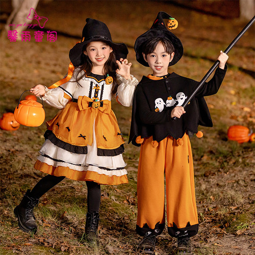 万圣节儿童cos服装洛丽塔公主裙