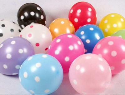 Party Decoration 20 Latex Polka Dot Balloon Birthday Party W