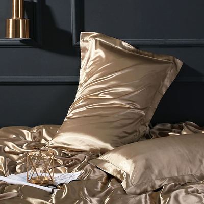 1PC Pure Silk satin Pillowcase Silky Soft Pillow Case