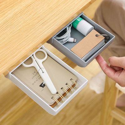 drawer pen office desk stick desk bottom box writing case