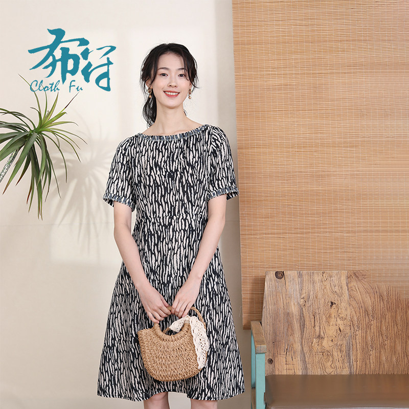莱赛尔亚麻原创设计布符图片