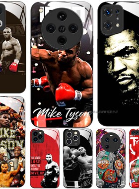 玻璃手机壳适用OPPO FINDX9 X8 PRO X7X6X5X3RENO15 14 13RPO12 11K12K11K10  拳击王泰森