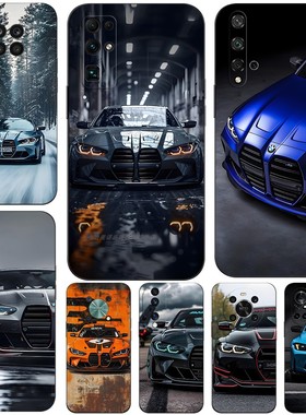 磨砂软手机壳适用荣耀400 300 200 100 50 60 70 80GT 90 X706050X40X10X20X30Pro+2020S畅玩40Plus 宝马M3M4
