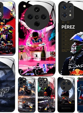 玻璃手机壳适用OPPO FINDX9 X8 PRO X7X6X5X3RENO15 14 13RPO12 11K12K11K10  sergio perez 佩雷兹