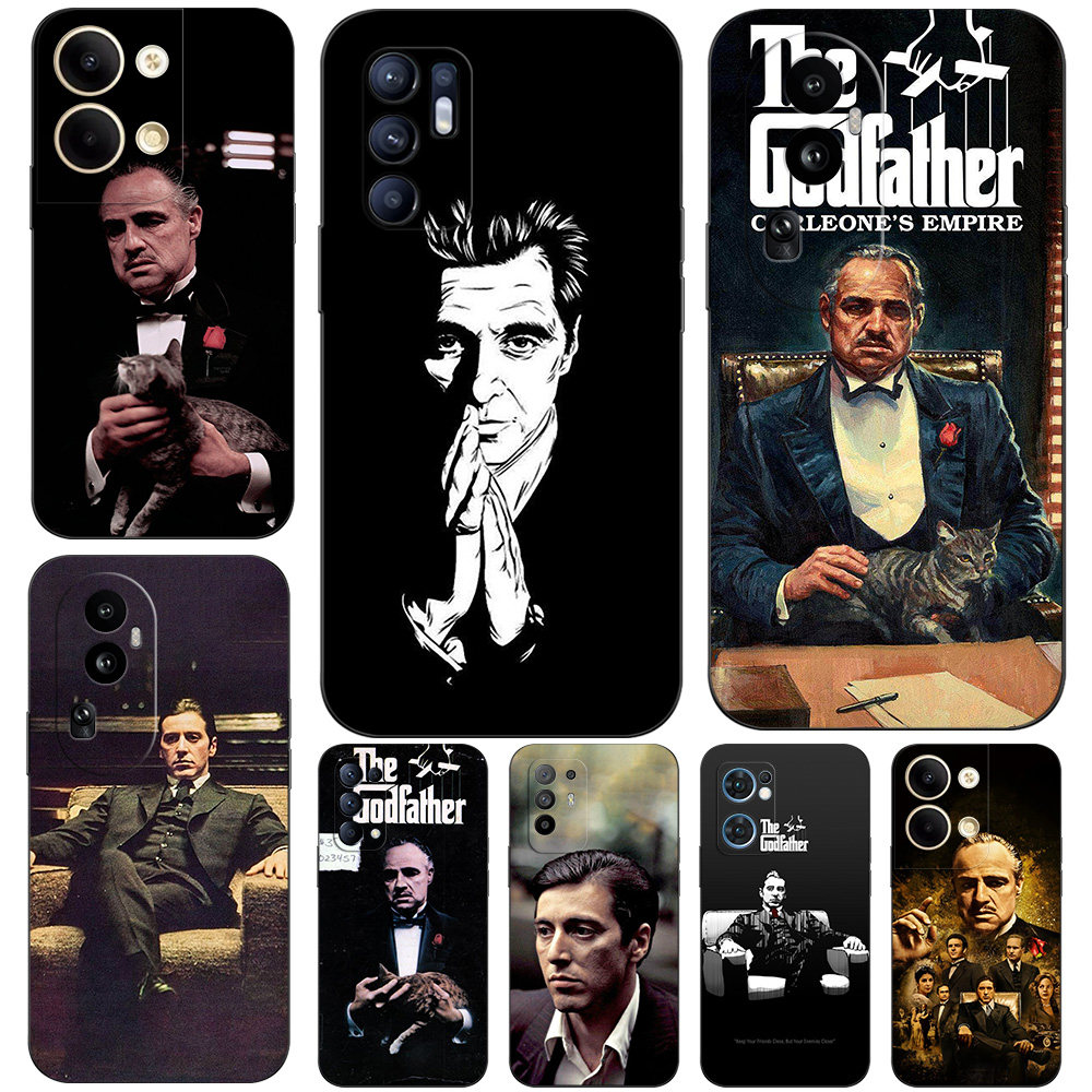 硅胶软手机壳适用OPPO A72 5G RENO14 13 12 11 10 9 8 7 6 5 PRO K PLUS + 教父godfather