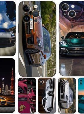 磨砂软手机壳适用苹果iPhone17 16 15 14Pro Max mini13ProXSXRX87plus1211SE 帕纳梅拉赛车跑
