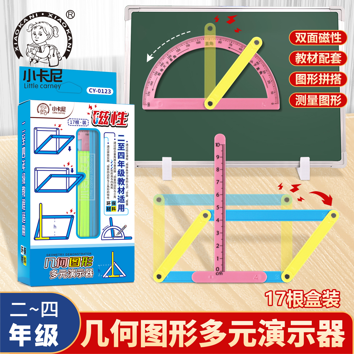 小卡尼几何三角形多元演示器