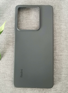 适用于红米note13原装手机壳note13pro正品硅胶软壳黑灰色全包防摔保护壳包邮