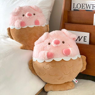 鲷鱼猪猪毛绒玩具可爱小猪公仔娃娃软萌抱枕床上美人鱼陪睡玩偶