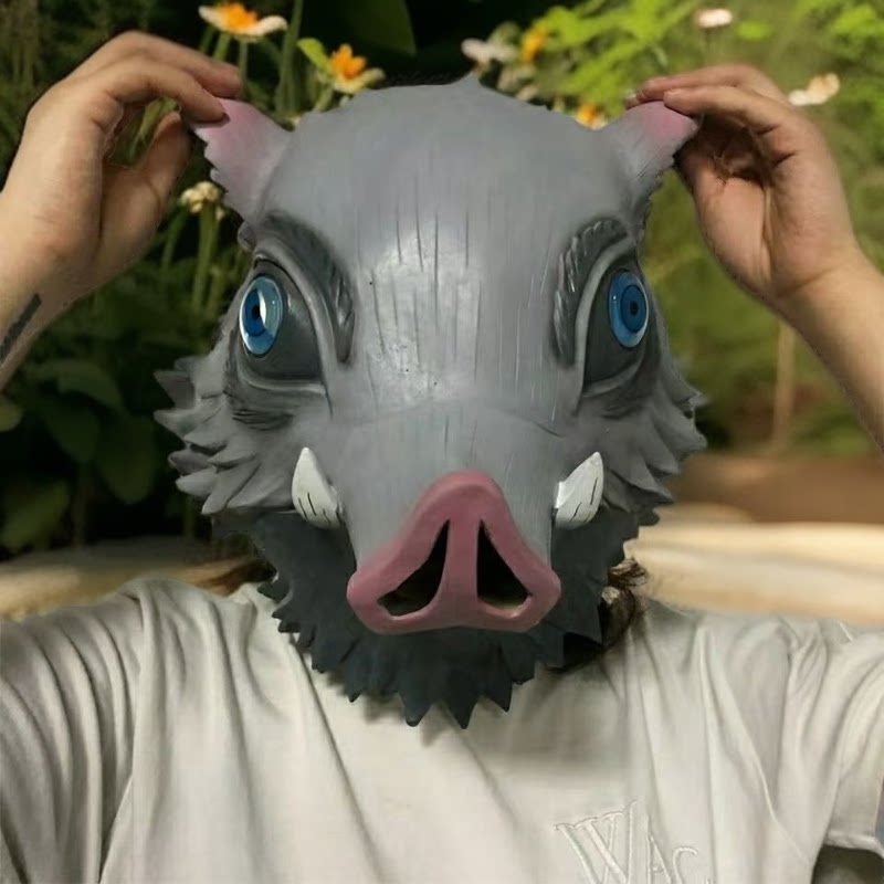 鬼灭之刃猪头面具头套