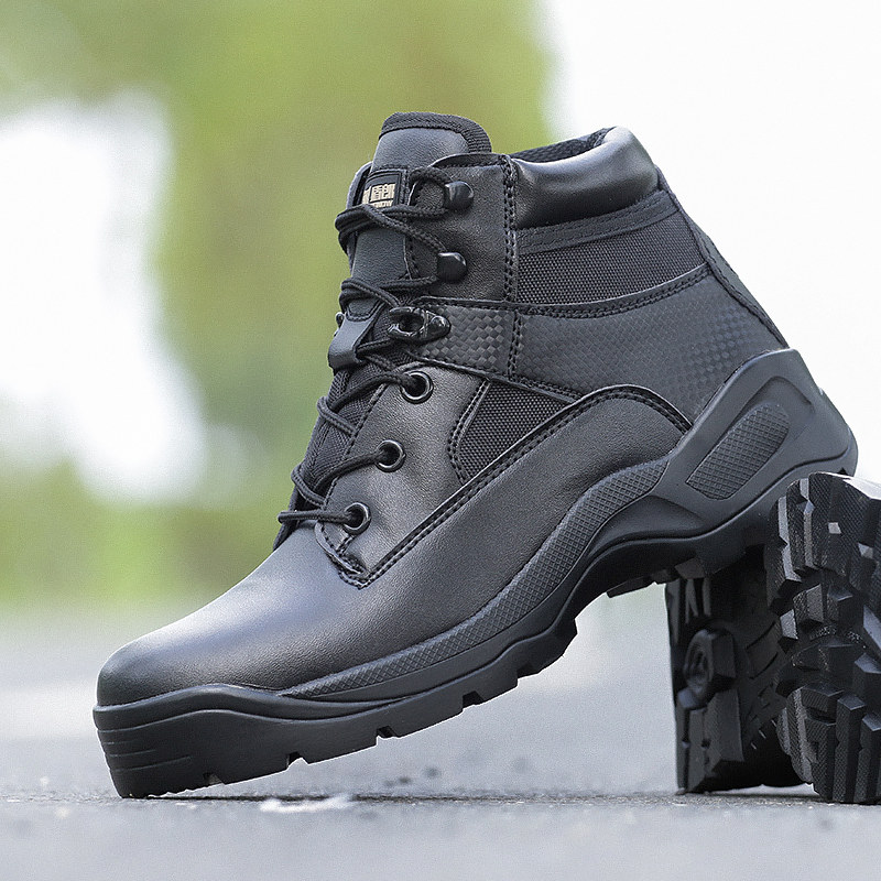 Bottes militaires pour homme - porter - Ref 1398730 Image 4