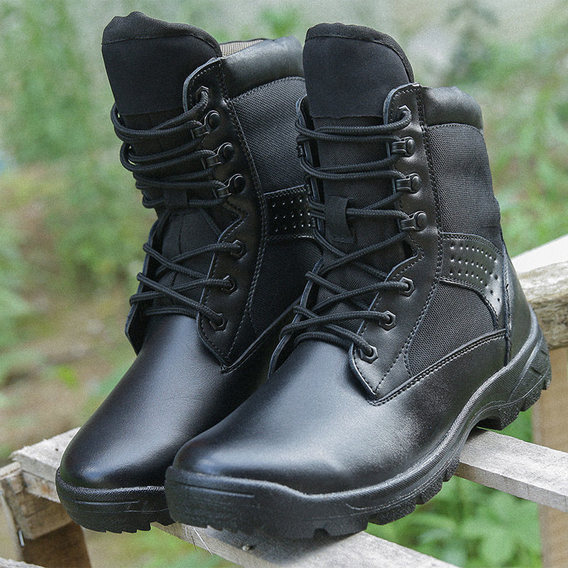 Bottes militaires pour homme - porter - Ref 1398943 Image 3