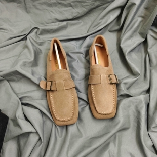 磨砂皮乐福鞋断码捡漏款女鞋
