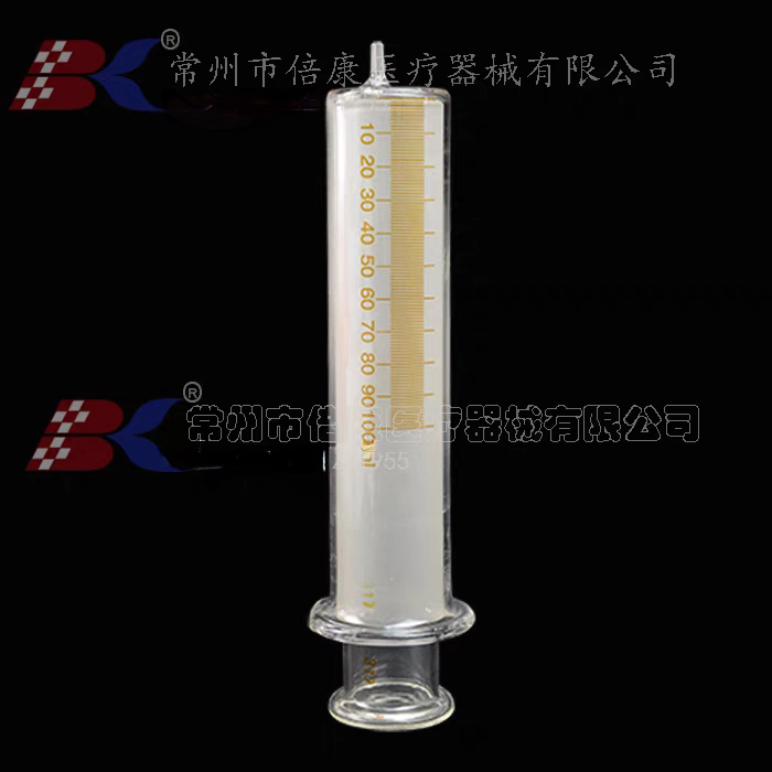 100ml. 1ml.刻度线 飞鸽牌 细口 全玻璃注射器 点胶针筒 灌注器