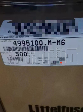 4998100.M-M6美国进口力特MIDI刀片螺栓固定汽车保险丝片70V 100A